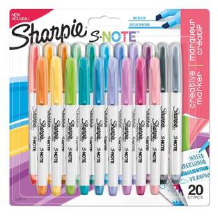 SHARPIE S NOTE ΣΕΤ ΜΕ 20 ΜΑΡΚΑΔΟΡΑΚΙΑ ΥΠΟΓΡΑΜΜΙΣΗΣ