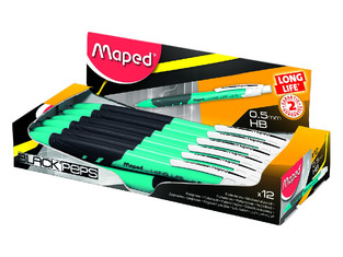 MAPED ΜΗΧΑΝΙΚΟ ΜΟΛΥΒΙ BLACK PEPS LONG LIFE 05 ΤΥΡΚΟΥΑΖ 564030