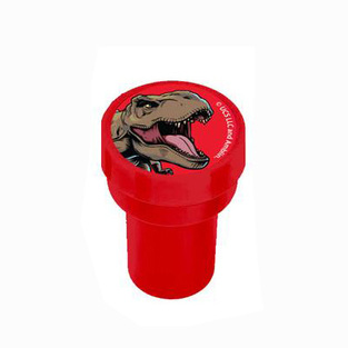 ΣΤΡΟΓΓΥΛΗ ΣΦΡΑΓΙΔΑ JURASSIC ΚΟΚΚΙΝΟ 000570931