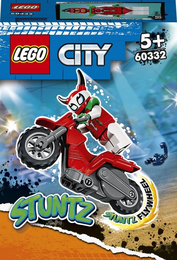 LEGO CITY RECKLESS SCORPION STUNT BIKE 60332
