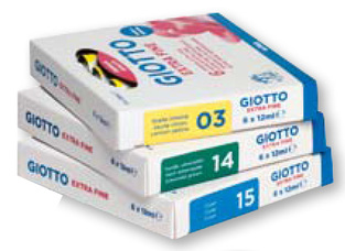 GIOTTO ΤΕΜΠΕΡΑ 21ml ΛΕΥΚΗ WHITE No1