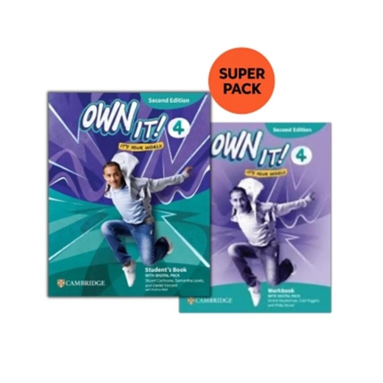 OWN IT 4 SUPER PACK (STUDENT BOOK / WORKBOOK / WORDLIST) (SECOND EDITION)