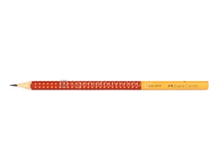 FABER CASTELL ΜΟΛΥΒΙ GRIP 2001 ΔΙΧΡΩΜΟ ΚΟΚΚΙΝΟ ΠΟΡΤΟΚΑΛΙ B 517022