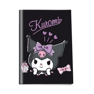 SANRIO ΤΕΤΡΑΔΙΟ ΚΑΡΦΙΤΣΑ 17x25cm 40φ PURPLE KUROMI 25200