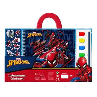 ΣΕΤ ΖΩΓΡΑΦΙΚΗΣ ΜΕ ΝΕΡΟΜΠΟΓΙΕΣ ΣΕ ΒΑΛΙΤΣΑΚΙ SPIDERMAN 508061