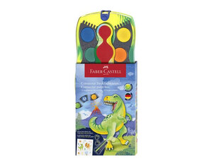 FABER CASTELL ΣΕΤ ΝΕΡΟΜΠΟΓΙΕΣ CONNECTOR 12 ΧΡΩΜΑΤΑ (ΠΕΡΙΛΑΜΒΑΝΕΙ ΚΟΛΛΑ ΓΚΛΙΤΕΡ ΚΑΙ ΑΥΤΟΚΟΛΛΗΤΑ) ΔΕΙΝΟΣΑΥΡΟΣ 125013