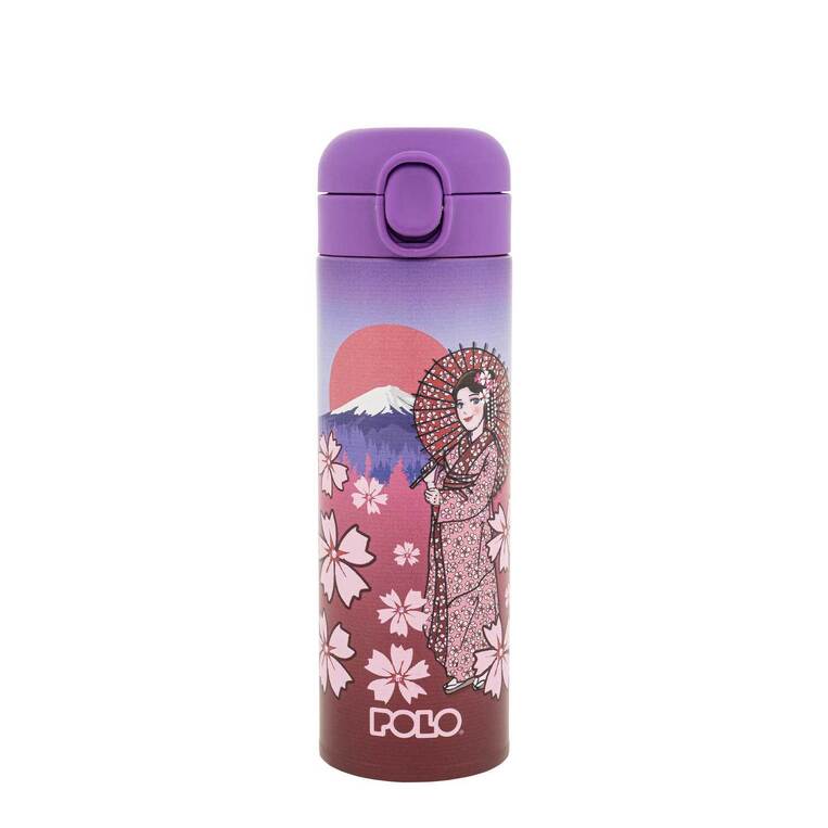 POLO ΠΑΓΟΥΡΙ ΘΕΡΜΟΣ STAINLESS STEEL JUNIOR 500ml GEISHA 949005