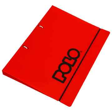 POLO ΝΤΟΣΙΕ 17x25cm 2 ΚΡΙΚ PP ΠΛΑΣΤΙΚΟ ΜΕ ΛΑΣΤΙΧΟ ΚΟΚΚΙΝΟ 919050