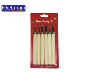 METRON ART ΣΕΤ ΕΡΓΑΛΕΙΑ ΧΑΡΑΚΤΙΚΗΣ 6τεμ A15512