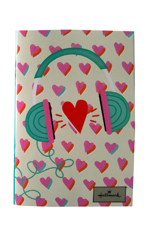 BACK ME UP HALLMARK ΤΕΤΡΑΔΙΟ ΚΑΡΦΙΤΣΑ 17x25cm 40φ HEART DOTS 33324400