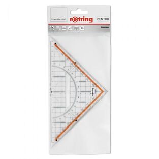 ROTRING ΓΕΩΔΕΤΙΚΟ ΤΟΠΟΓΡΑΦΙΚΟ ΤΡΙΓΩΝΟ 23cm ΜΕ ΛΑΒΗ S0903950