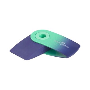 FABER CASTELL ΓΟΜΑ MINI SLEEVE FLOW EDITION BUZZING BLUE ΒΕΡΑΜΑΝ 182480