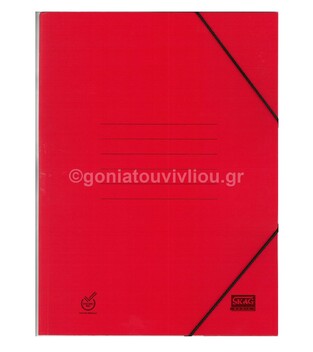 SKAG ΝΤΟΣΙΕ ΜΕ ΛΑΣΤΙΧΟ 25x35cm BASIC ΚΟΚΚΙΝΟ