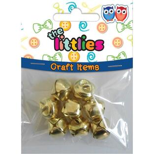 THE LITTLIES ΣΕΤ ΚΟΥΔΟΥΝΑΚΙΑ ΜΕΤΑΛΛΙΚΑ ΧΡΥΣΑ 15mm 8τεμ 000646074