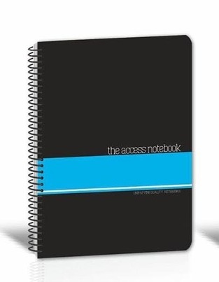 UNIPAP ΤΕΤΡΑΔΙΟ ΣΠΙΡΑΛ A4 (21x29,7cm) 5 ΘΕΜΑΤΩΝ 150φ THE ACCESS NOTEBOOK ΓΑΛΑΖΙΟ 35604