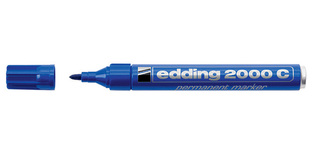 EDDING 2000C ΜΑΡΚΑΔΟΡΟΣ ΑΝΕΞΙΤΗΛΟΣ ΕΠΑΝΑΓΕΜΙΖΟΜΕΝΟΣ ΣΤΡΟΓΓΥΛΗ ΜΥΤΗ ΜΠΛΕ 3
