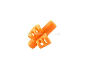 ΛΑΒΗ ΓΡΑΦΗΣ ΓΙΑ ΜΟΛΥΒΙ GRIP SOFT ΔΥΟ (2) ΔΑΧΤΥΛΩΝ (ΔΙΠΟΔΙΚΗ) ΠΟΡΤΟΚΑΛΙ