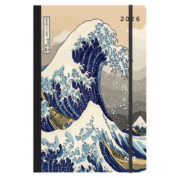 2026 ΗΜΕΡΟΛΟΓΙΟ ΗΜΕΡΗΣΙΟ 12x17cm FLEXI ΜΕ ΛΑΣΤΙΧΟ TRENDS WAVE 020451426 (NEXT)