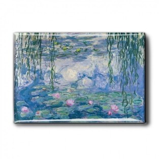 LANZFELD EDITIONS ΜΑΓΝΗΤΑΚΙ ΨΥΓΕΙΟΥ 8x5,5cm MONET WATERLILIES LAMF0724