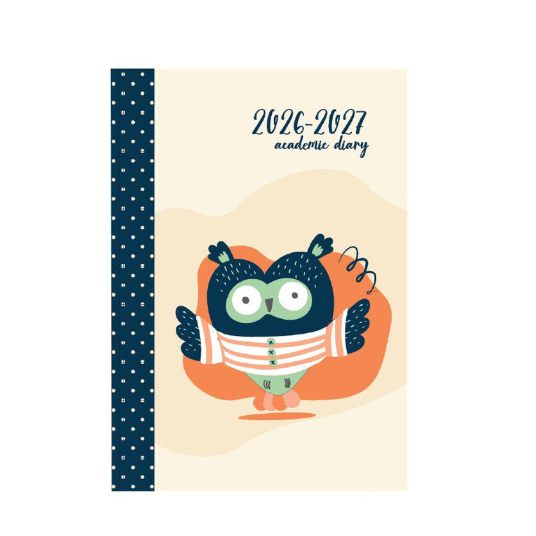 2026 2027 ΗΜΕΡΟΛΟΓΙΟ ΑΚΑΔΗΜΑΙΚΟ ΗΜΕΡΗΣΙΟ PHOTO OWLS 14x21cm ΜΠΕΖ 985 (EKDOSIS)
