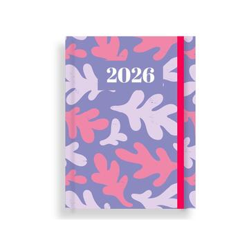 2026 ΗΜΕΡΟΛΟΓΙΟ ΗΜΕΡΗΣΙΟ 12x17cm RIVER ΜΕ ΛΑΣΤΙΧΟ ΜΩΒ 587116 (TESORO)