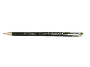 PENTEL ΣΤΥΛΟ GEL DUAL METALLIC GLITTER (ΓΚΛΙΤΕΡ) ΑΣΗΜΙ K110DX