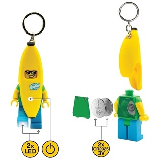 LEGO MINIFIGURES LIGHT BANANA GUY ΜΠΡΕΛΟΚ ΜΕ ΦΑΚΟ