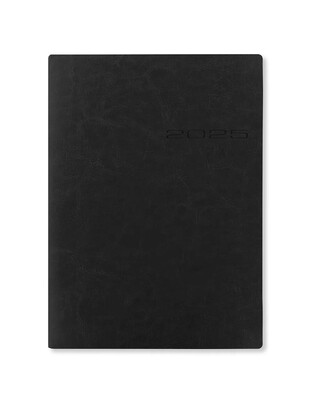 2025 ΗΜΕΡΟΛΟΓΙΟ LETTS ΗΜΕΡΗΣΙΟ A5 (14,8x21cm) LECASSA ΜΑΥΡΟ 25080410