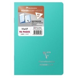 CLAIREFONTAINE KOVERBOOK ΣΗΜΕΙΩΜΑΤΑΡΙΟ ΚΑΡΦΙΤΣΑ ΜΕ ΠΛΑΣΤΙΚΟ ΕΞΩΦΥΛΛΟ 11x17cm ΜΕ ΓΡΑΜΜΕΣ 48φ ΒΕΡΑΜΑΝ