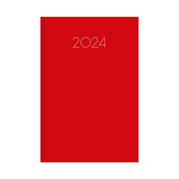 2024 ΗΜΕΡΟΛΟΓΙΟ ΗΜΕΡΗΣΙΟ 10x14cm SIMPLE ΚΟΚΚΙΝΟ 355826 (ΤΡΙΠΕΡΙΝΑ)