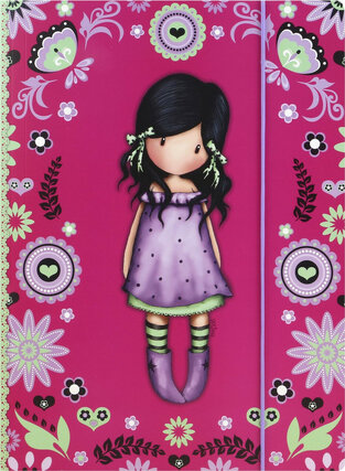 SANTORO GORJUSS ΦΑΚΕΛΟΣ ΜΕ ΛΑΣΤΙΧΟ A4 YOU BROUGHT ME LOVE 812GJ04