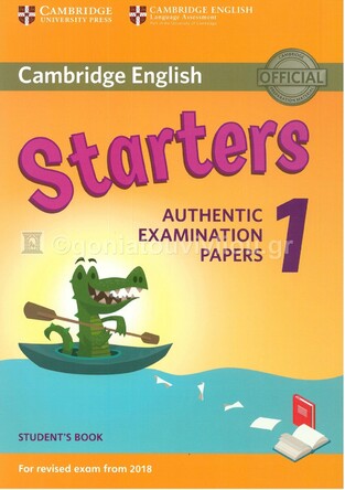 CAMBRIDGE ENGLISH STARTERS 1 (EDITION 2018)