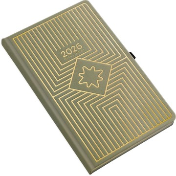 2026 ΗΜΕΡΟΛΟΓΙΟ ΗΜΕΡΗΣΙΟ 9x14cm GATSBY ΠΡΑΣΙΝΟ ΜΕ ΣΤΥΛΟΘΗΚΗ 626440983 (UNIPAP)