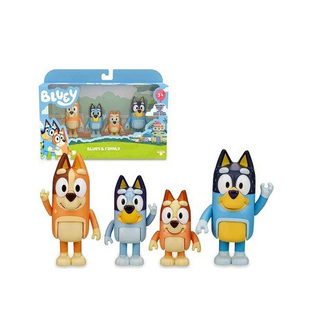 MOOSE TOYS BLUEY AND FAMILY ΣΕΤ 4 ΦΙΓΟΥΡΕΣ 13009