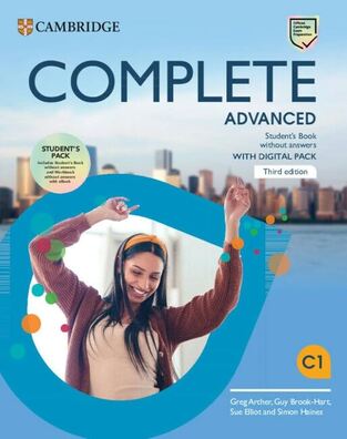 CAMBRIDGE ENGLISH COMPLETE ADVANCED PACK (STUDENT BOOK / WORKBOOK) (THIRD EDITION 2023)