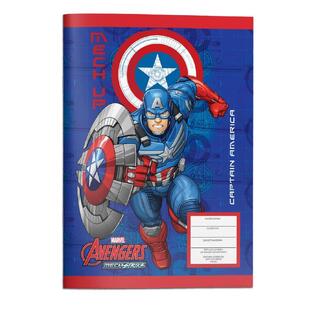 ΤΕΤΡΑΔΙΟ ΚΑΡΦΙΤΣΑ 17x25cm 40φ AVENGERS CAPTAIN AMERICA 506033