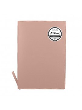 ONLINE ΣΗΜΕΙΩΜΑΤΑΡΙΟ A5 (14,8x21cm) ΜΑΛΑΚΟ ΕΞΩΦΥΛΛΟ ΜΕ ΓΡΑΜΜΕΣ 80φ ΡΟΖ 16007