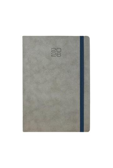 2026 ΗΜΕΡΟΛΟΓΙΟ ΗΜΕΡΗΣΙΟ 17x24cm ΜΕ ΛΑΣΤΙΧΟ 360 ΜΟΙΡΩΝ KENYA a ΓΚΡΙ 62294 (ΛΙΝΑΡΔΑΤΟΣ)