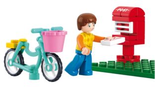SLUBAN ΠΑΙΔΙΚΟ ΠΑΙΧΝΙΔΙ ΜΕ ΤΟΥΒΛΑΚΙΑ B0516 MAIL CARRIER 29pcs