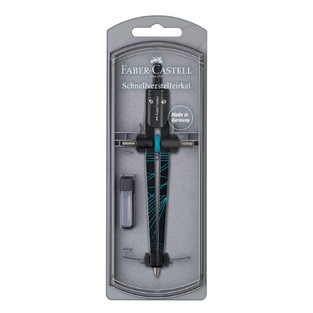 FABER CASTELL ΔΙΑΒΗΤΗΣ ΜΕ ΒΙΔΑ TWISTER 2022 ΜΑΥΡΟ ΜΕ ΒΕΡΑΜΑΝ 574482