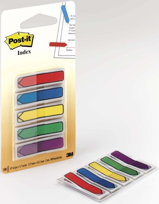 3M POST IT ΑΥΤΟΚΟΛΛΗΤΟΙ ΣΕΛΙΔΟΔΕΙΚΤΕΣ 684 ARR1 ΒΕΛΑΚΙΑ 5 ΧΡΩΜΑΤΑ