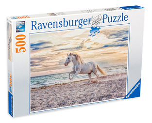 RAVENSBURGER ΠΑΖΛ 500τεμ ΛΕΥΚΟ ΑΛΟΓΟ 12000222