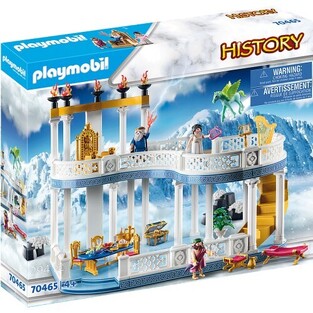 PLAYMOBIL HISTORY ΤΟ ΠΑΛΑΤΙ ΤΩΝ ΘΕΩΝ ΣΤΟΝ ΟΛΥΜΠΟ 70465