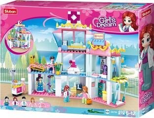 SLUBAN ΠΑΙΔΙΚΟ ΠΑΙΧΝΙΔΙ ΜΕ ΤΟΥΒΛΑΚΙΑ B0799 GIRLS DREAM HOSPITAL 459pcs