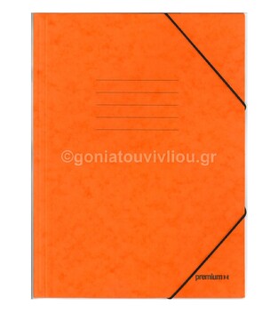 ΝΕΟΧΑΡΤ MINIMAL PRESPAN PREMIUM ΝΤΟΣΙΕ ΜΕ ΛΑΣΤΙΧΟ ΠΡΕΣΠΑΝ 25x35cm ΠΟΡΤΟΚΑΛΙ 12809