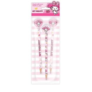 ΜΟΛΥΒΙ ΜΕ ΓΟΜΑ TOPPER ΣΕ BLISTER 3τεμ MY MELODY 490291