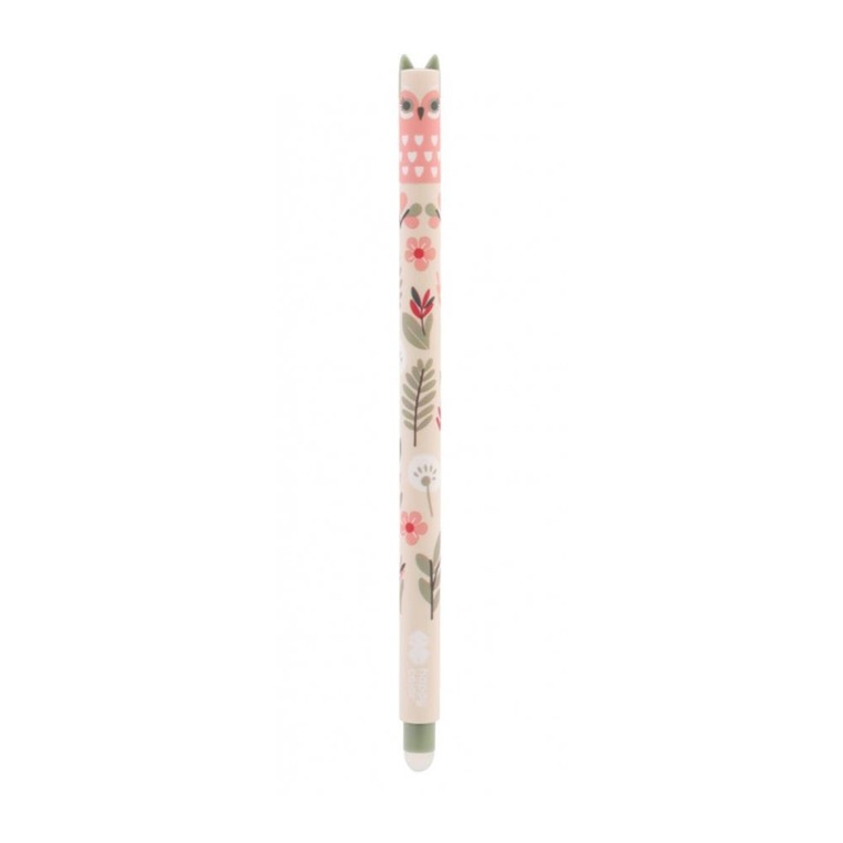 HAPPY COLOR ΣΤΥΛΟ ΠΟΥ ΣΒΗΝΕΙ GEL 0.5mm FLORAL ΜΠΕΖ (ΜΠΛΕ ΓΡΑΦΗ) 018866