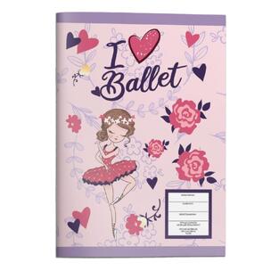 MUST TEAM ΤΕΤΡΑΔΙΟ ΚΑΡΦΙΤΣΑ 17x25cm 40φ I LOVE BALLET 586615