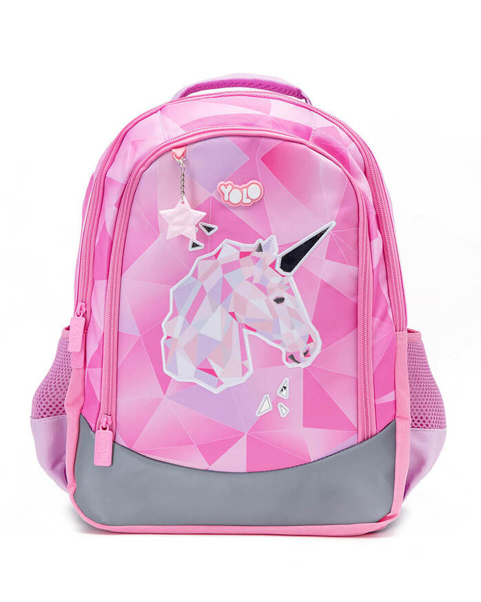 YOLO ΣΧΟΛΙΚΗ ΤΣΑΝΤΑ ΣΑΚΙΔΙΟ ΠΛΑΤΗΣ SMART BAG UNICORN 11140