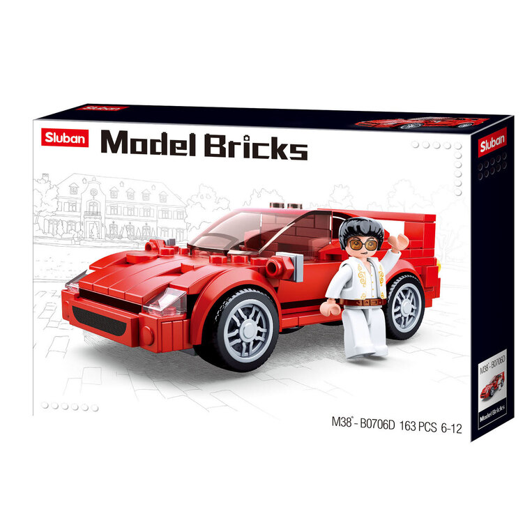 SLUBAN ΠΑΙΧΝΙΔΙ ΚΑΤΑΣΚΕΥΗ MODEL BRICKS ITALIAN SPORTS B0706D